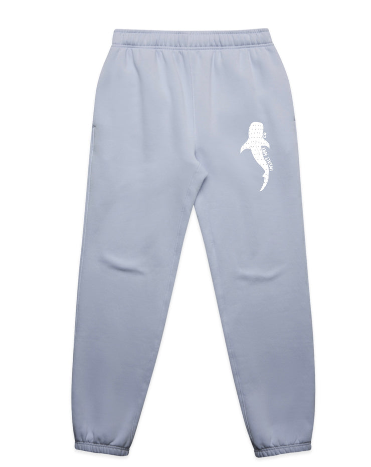 TRACK PANTS - Whale Shark - Smokey Blue