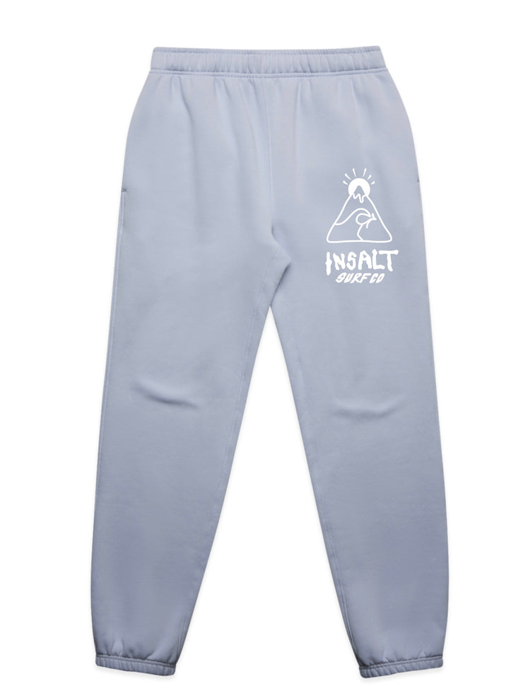 TRACK PANTS - INSALT Logo - Smokey Blue