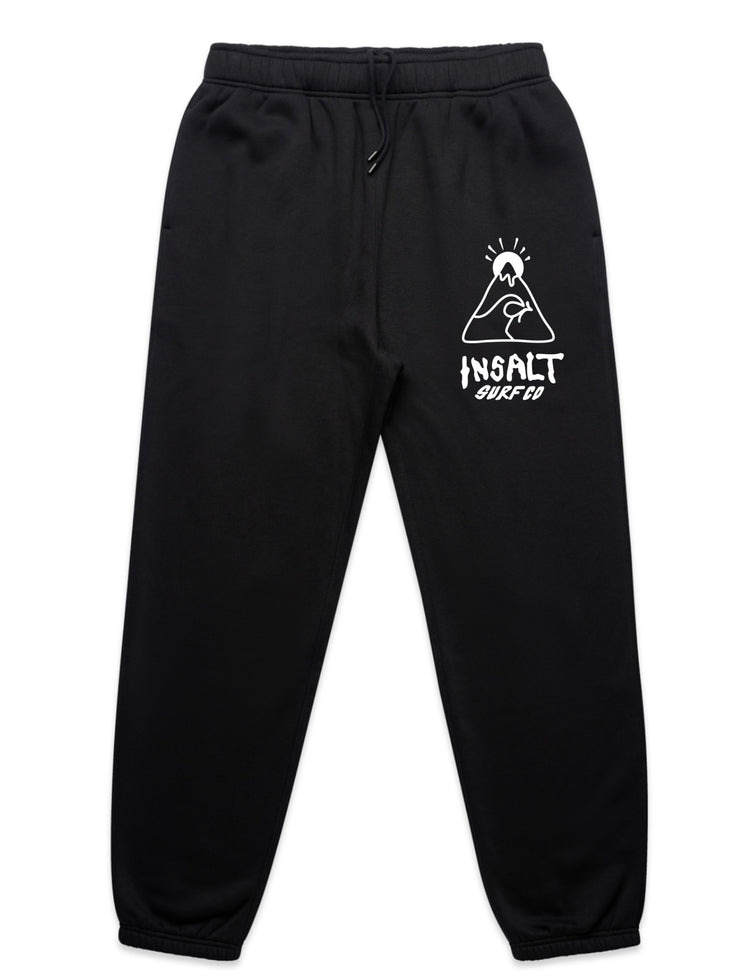 TRACK PANTS - INSALT Logo - Black