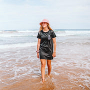 ORGANIC Tee Dress - Insalt Surf logo