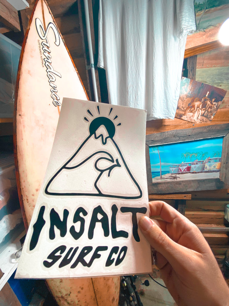 INSALT SURF LOGO - vinyl sticker